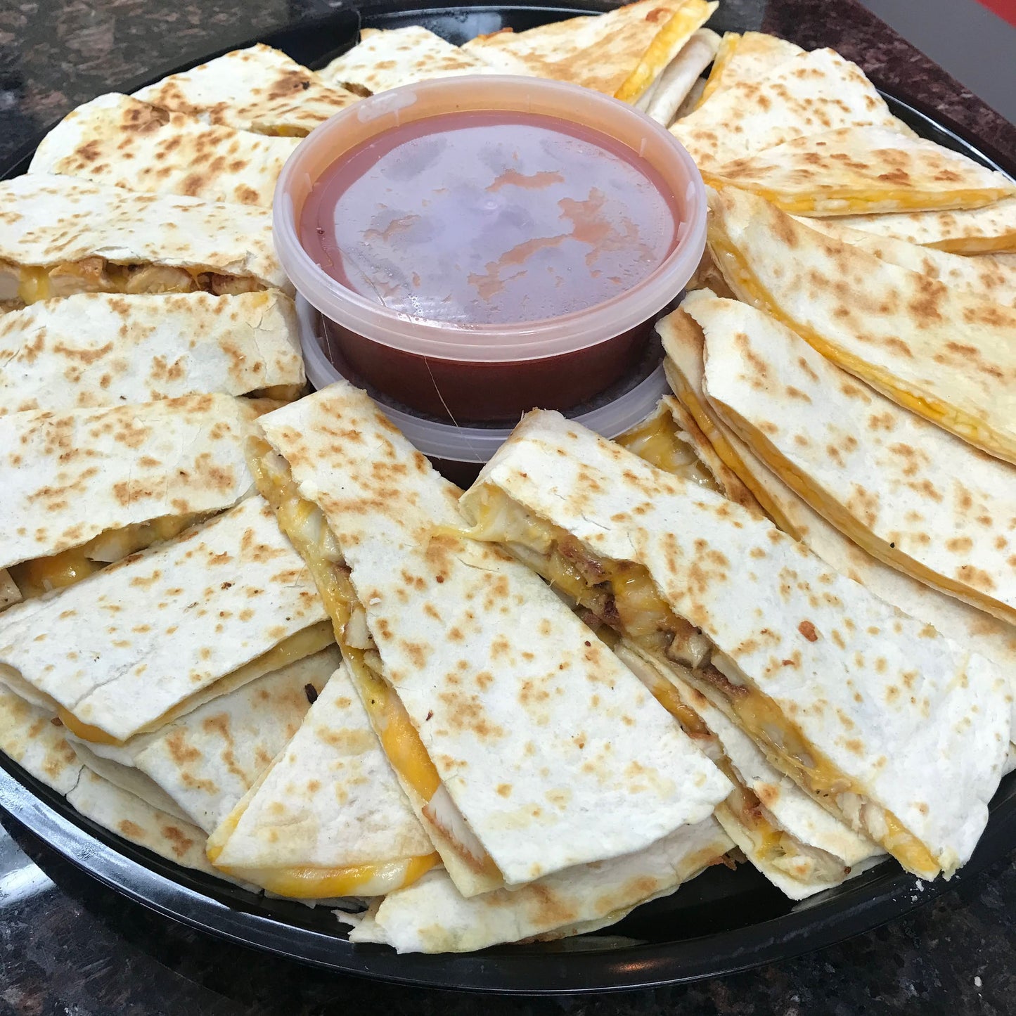 Tray Chicken Quesadillas