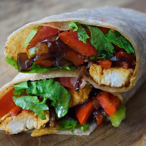 Cajun Chicken Wrap