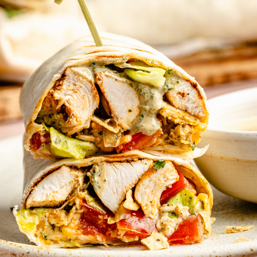 Chipotle Ranch Chicken Wrap