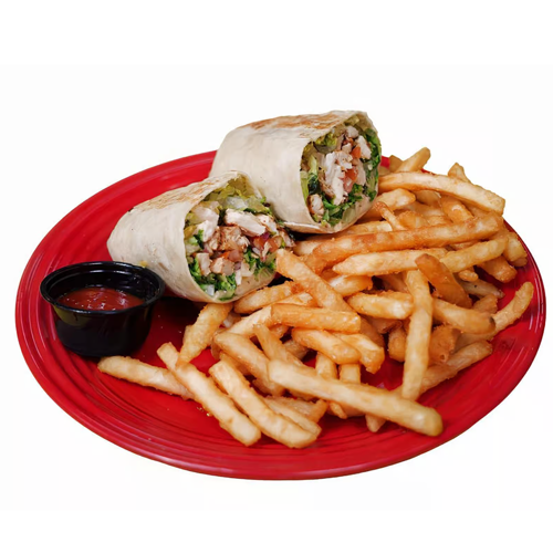 #10 (Chicken Wrap Combo)