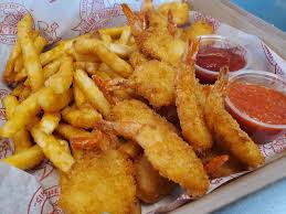 Fried Shrimp with Fries (6)